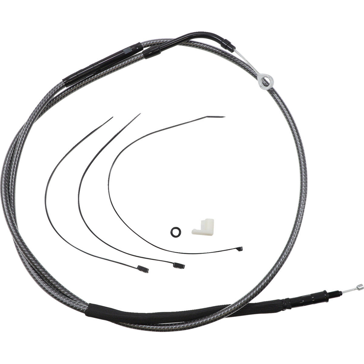 Magnum Shielding #72366HE - High-Efficiency Polished KARBONFIBR Clutch Cable - 71-3/4"
