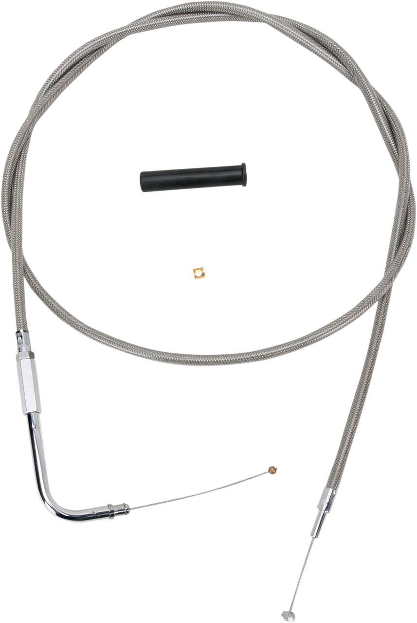 Throttle Cable - 54" - Braided