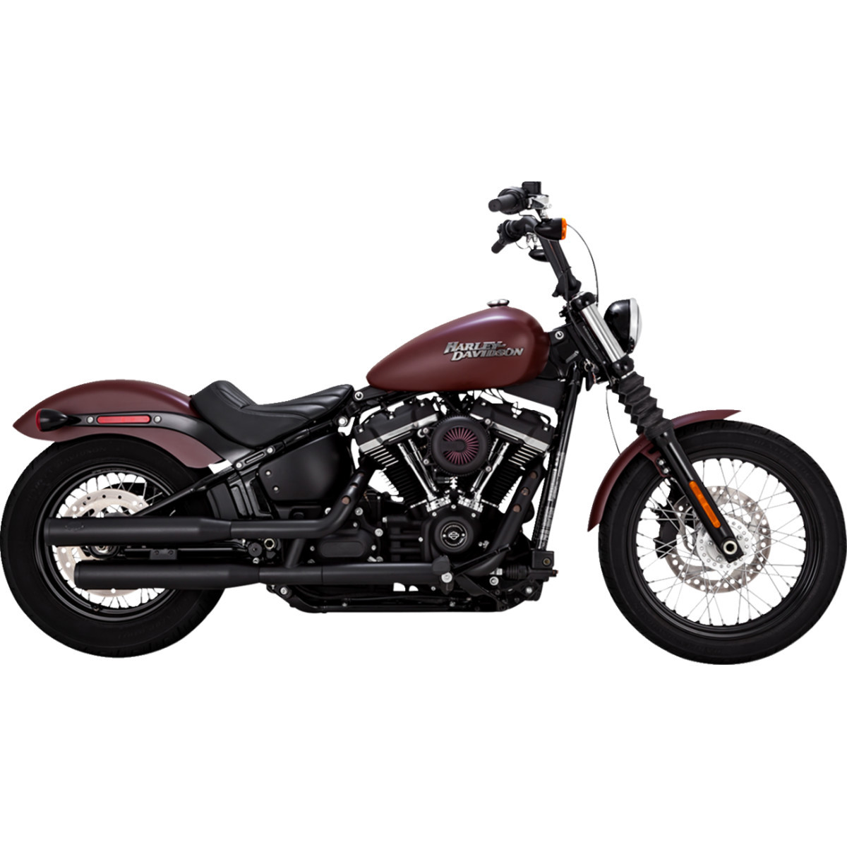 Vance & Hines #46312 - Eliminator 300 Slip-On Mufflers - Black