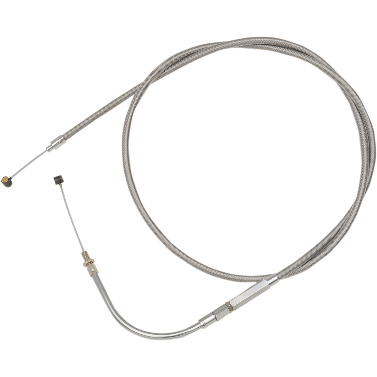 Barnett #102-85-10010-06 - Stainless Steel Clutch Cable for Victory - +6" - Vision/Cross Roads/Cross Country/Hardball