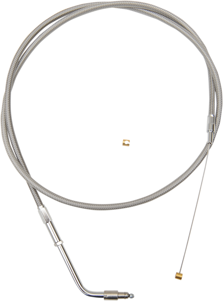 Throttle Cable - 15" - 17" - Stainless Steel