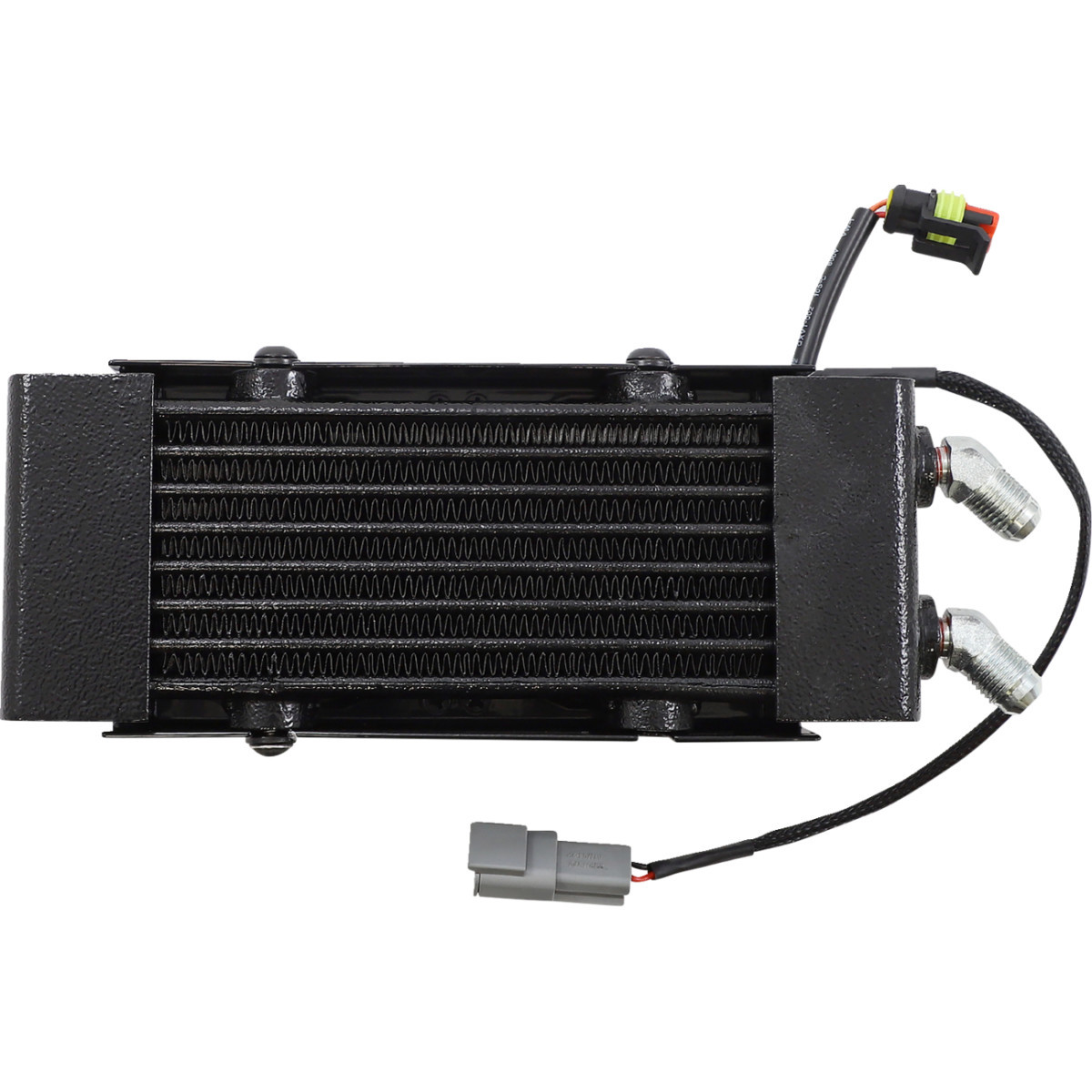 Ultracool #IN-1N - Oil Cooler Kit - Naked Black - Indian