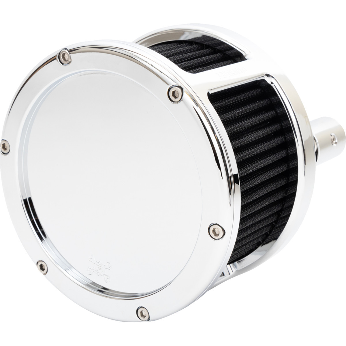 Feuling Parts #5527 - BA Race Series Air Cleaner Kit - Chrome - Black Filter