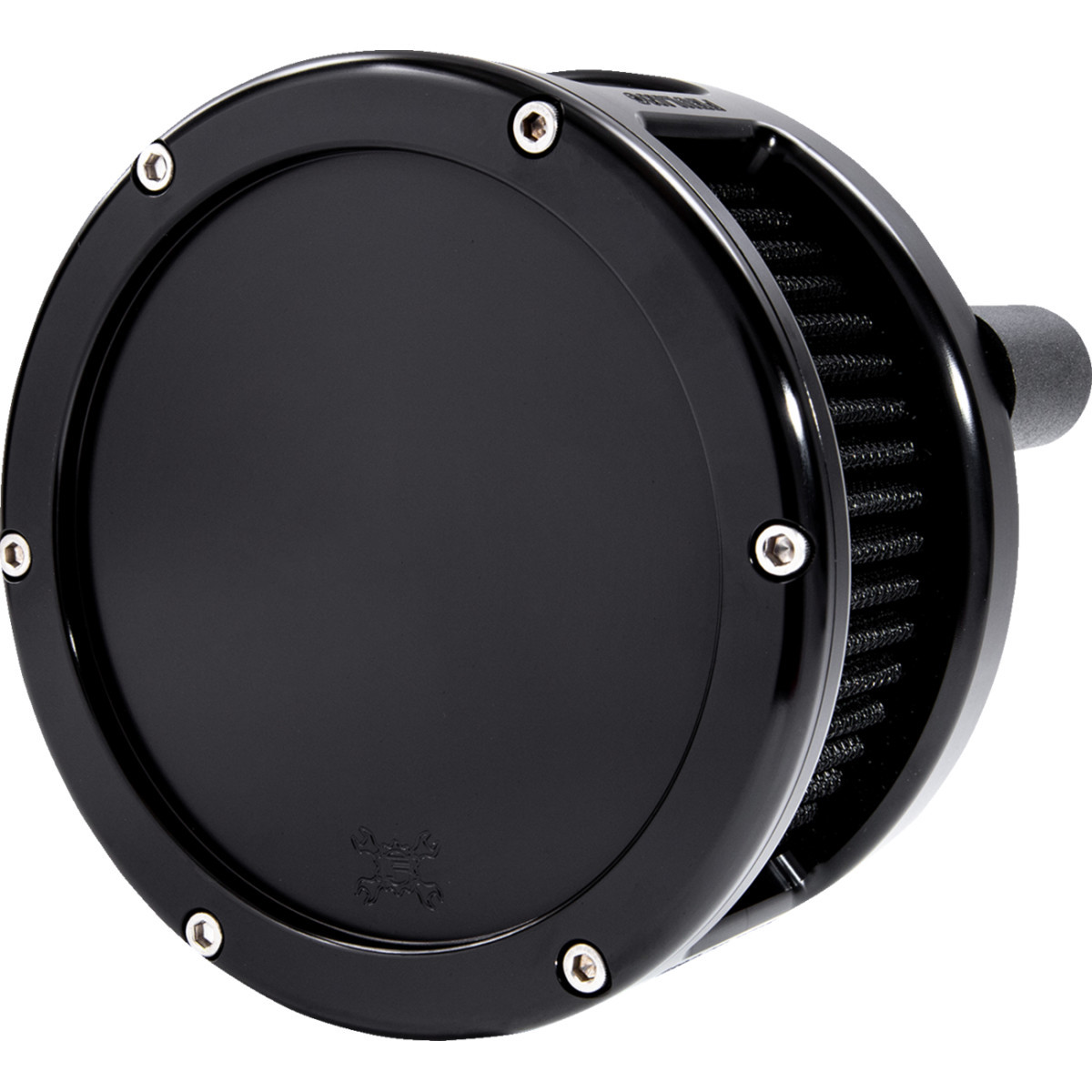 Feuling Parts #5533 - BA Series Air Cleaner Kit - Black Anodized - Black Filter
