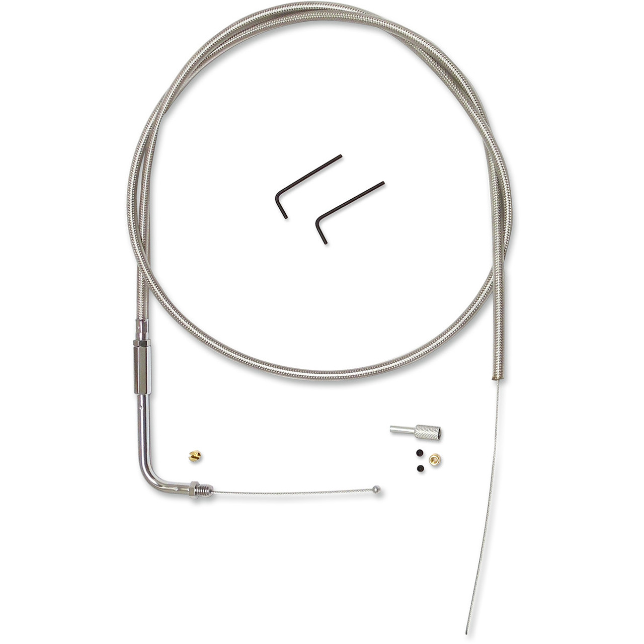 Throttle/Idle Cable - BYO - Stainless Steel