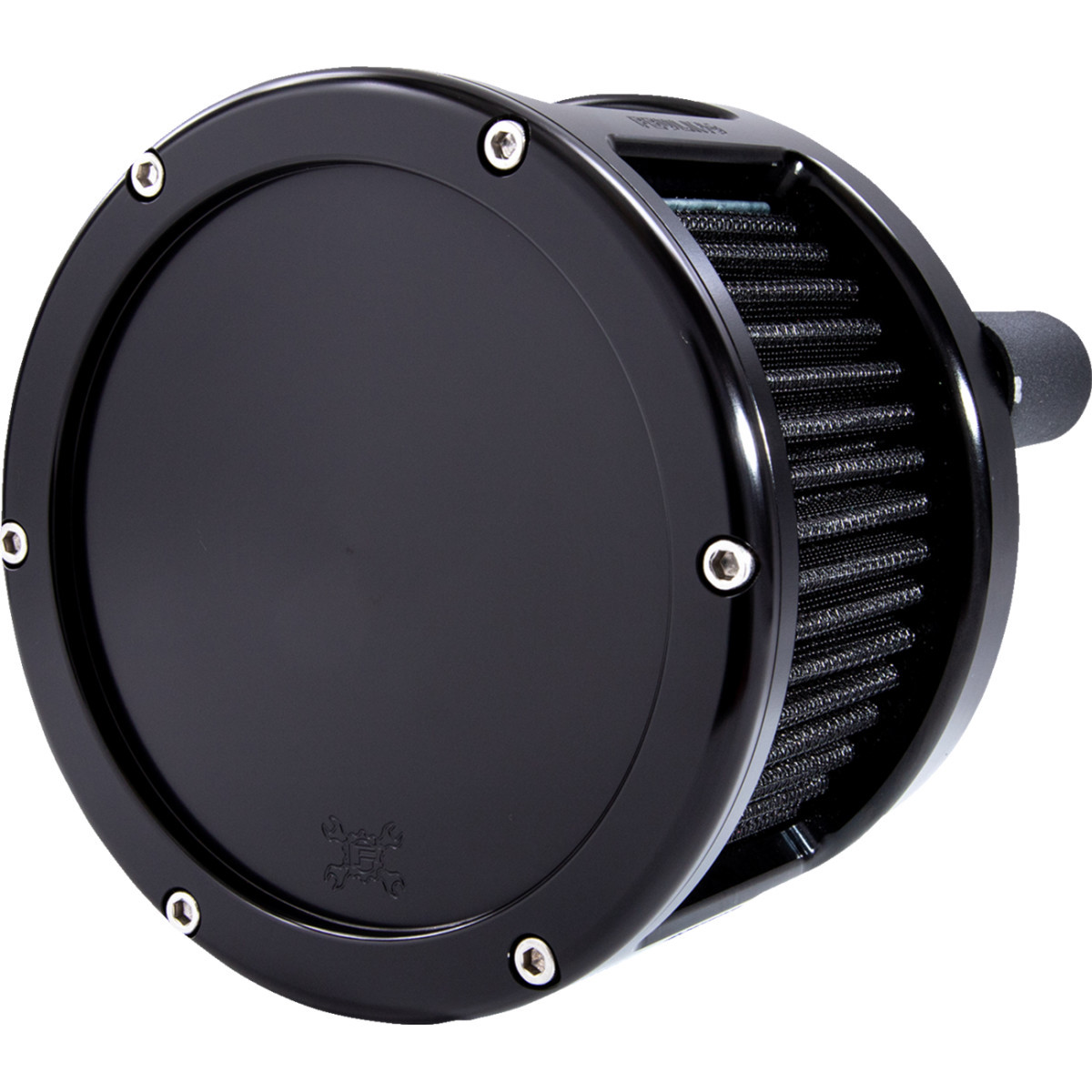 Feuling Parts #5523 - BA Race Series Air Cleaner Kit - Black Anodized - Black Filter