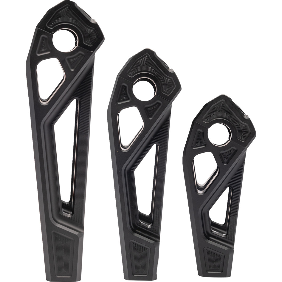 Kodlin USA #K55123 - Fastback Risers - 6" - Black