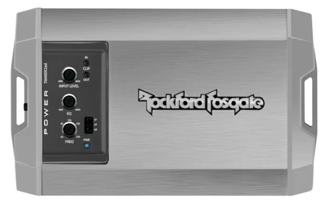 Rockford Fosgate TM400X4AD Power Marine 400Watt ClassAD 4Channel