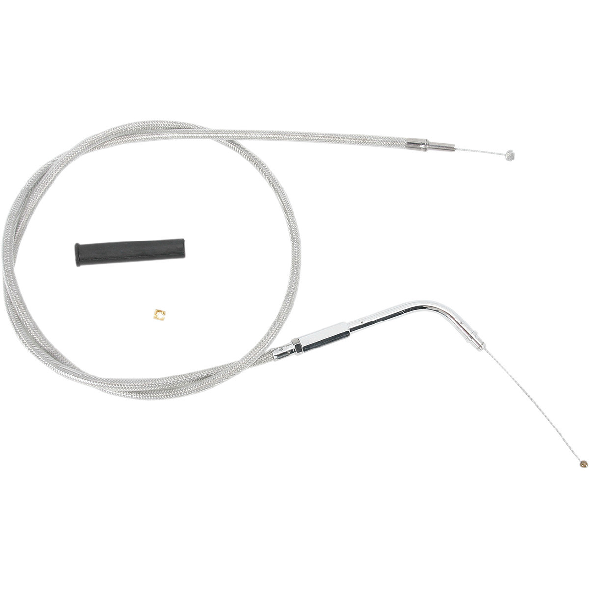 Drag Specialties - Stainless Braided Idle Cable - 26-1/2"
