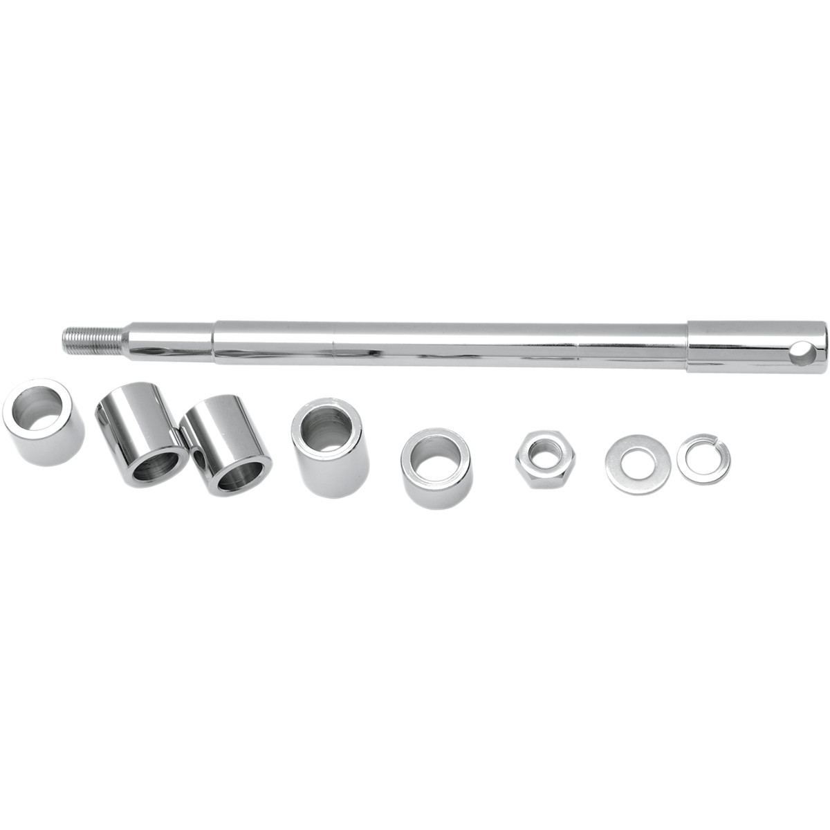 Drag Specialties - Axle Kit - Front - Chrome - '86-'99 Softail