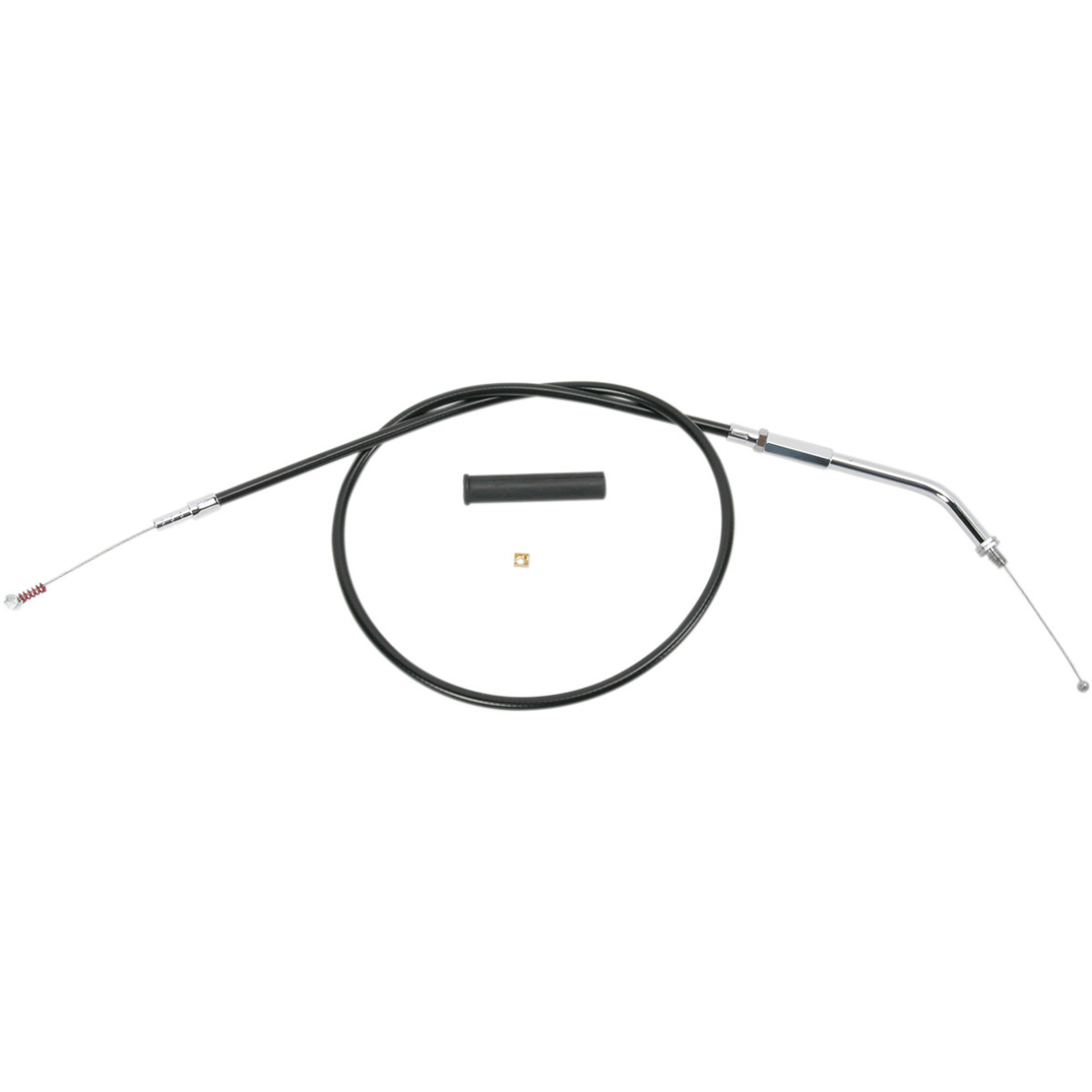 Drag Specialties - Black Vinyl Idle Cable - 32-1/2"