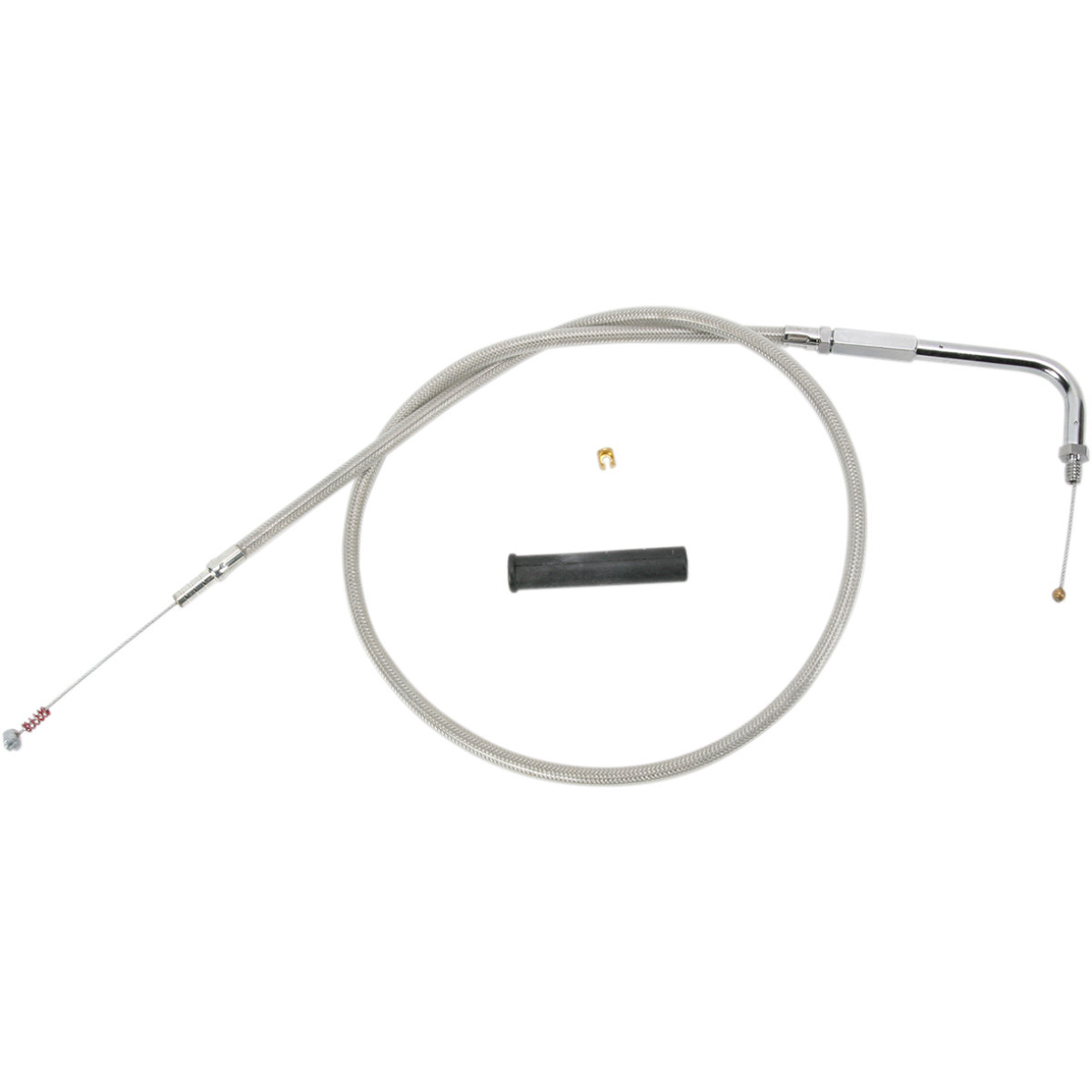 Drag Specialties - Stainless Braided Idle Cable - 42"