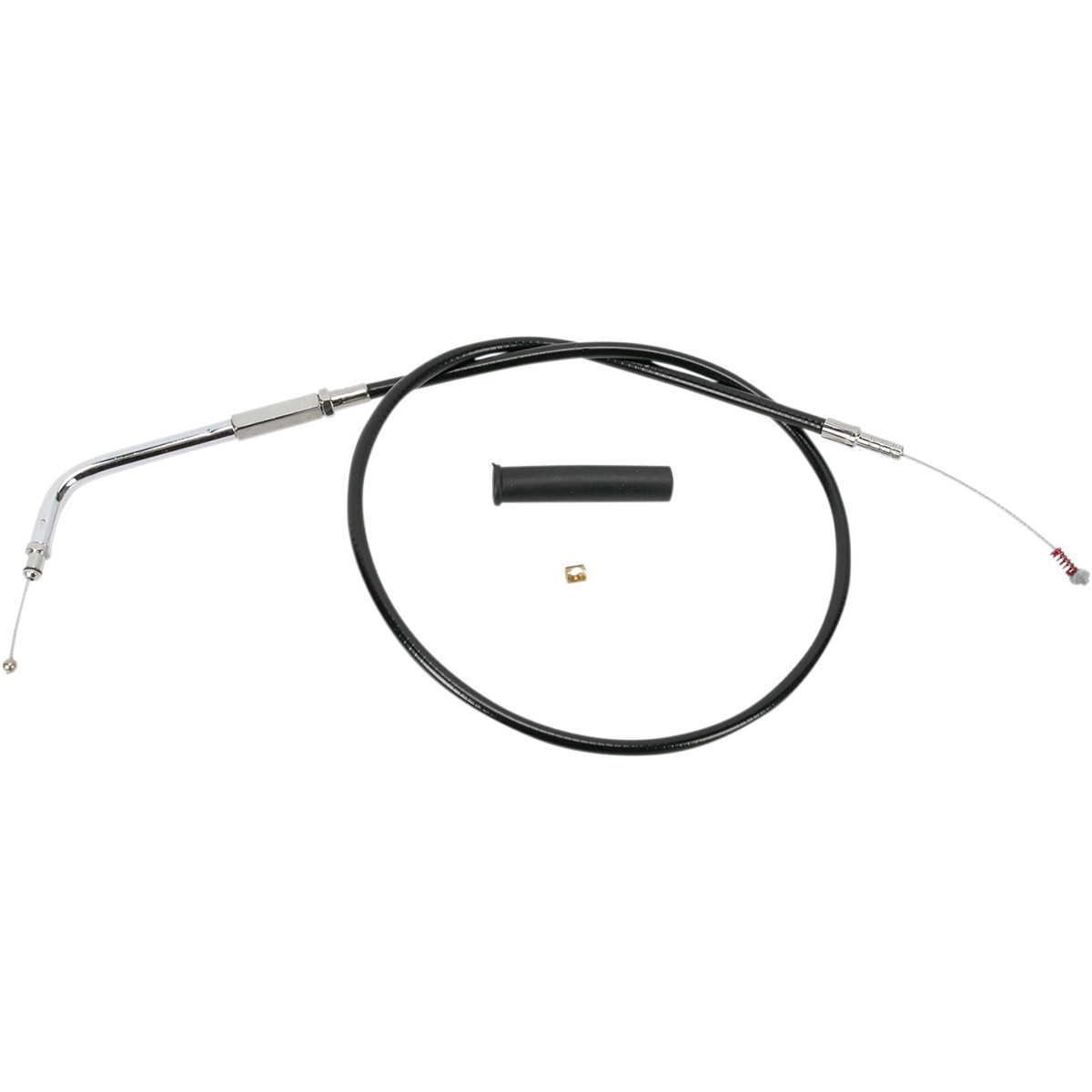Drag Specialties - Black Vinyl Idle Cable - 32-3/4"