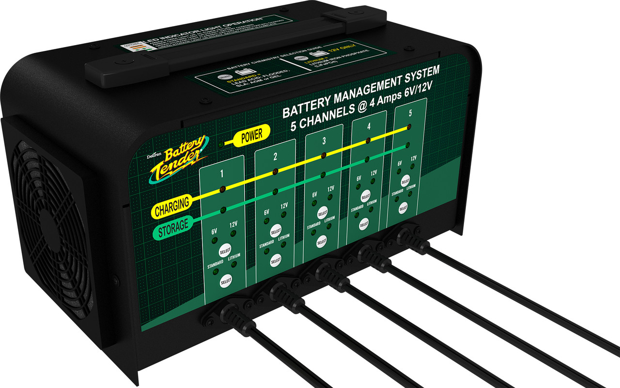 Battery Tender #021-0133-DL-WH - 5 Bank Battery Charger