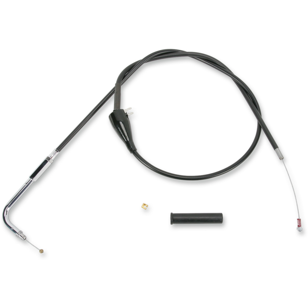 Drag Specialties - Black Vinyl Idle Cable - Cruise - 44"