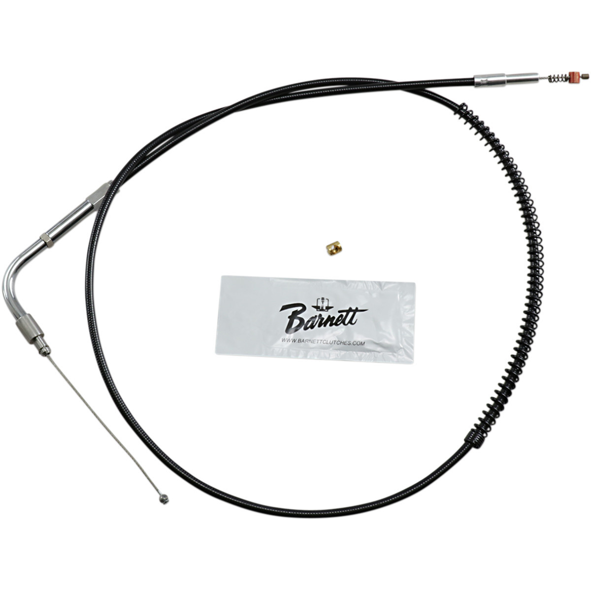 Barnett #101304002506 - Black Vinyl Idle Cable - +6" Size - 36-1/2" Length