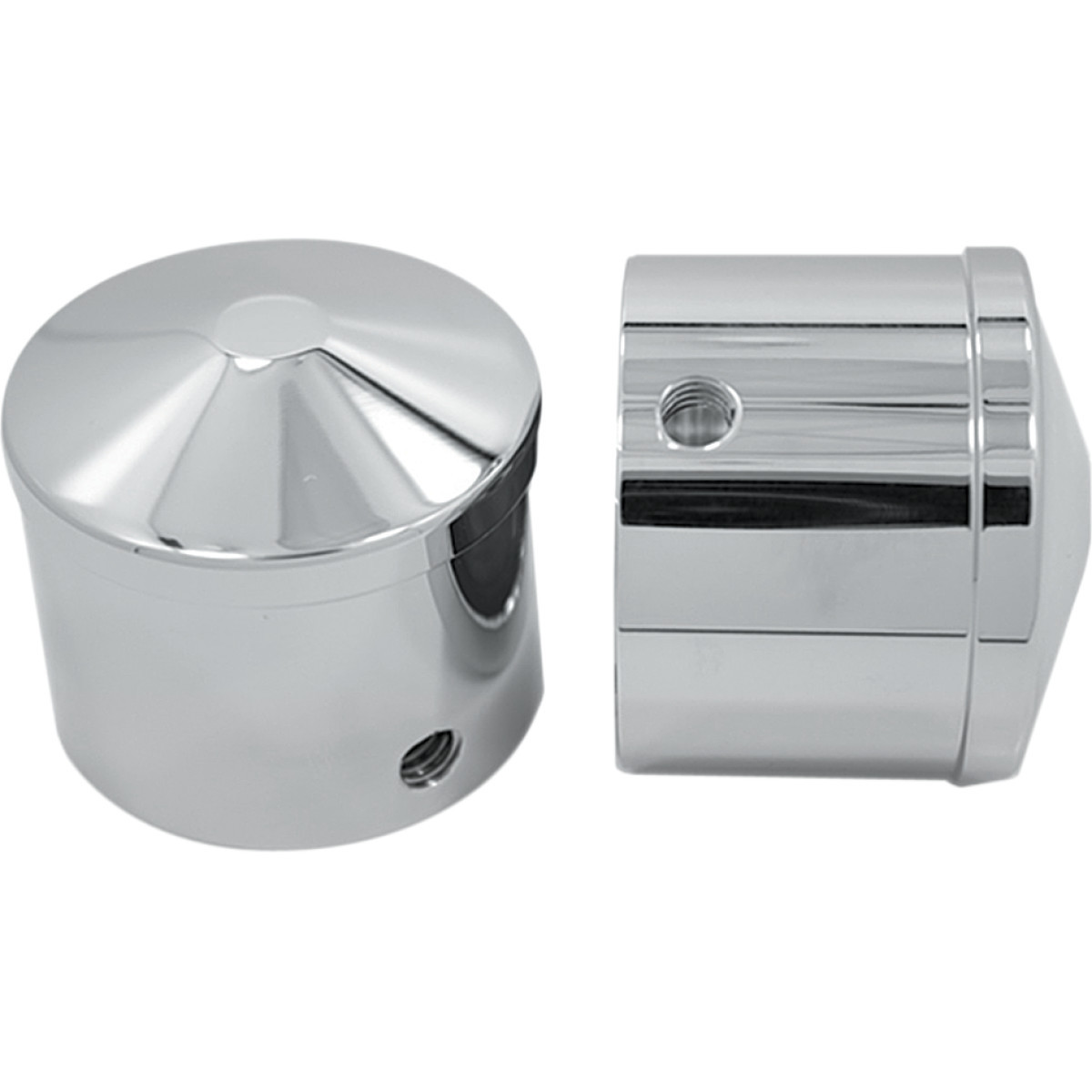 Avon Grips #AXL-AIR-CH - Front Axle Nut Cover - Chrome - Air Cushion - 1"