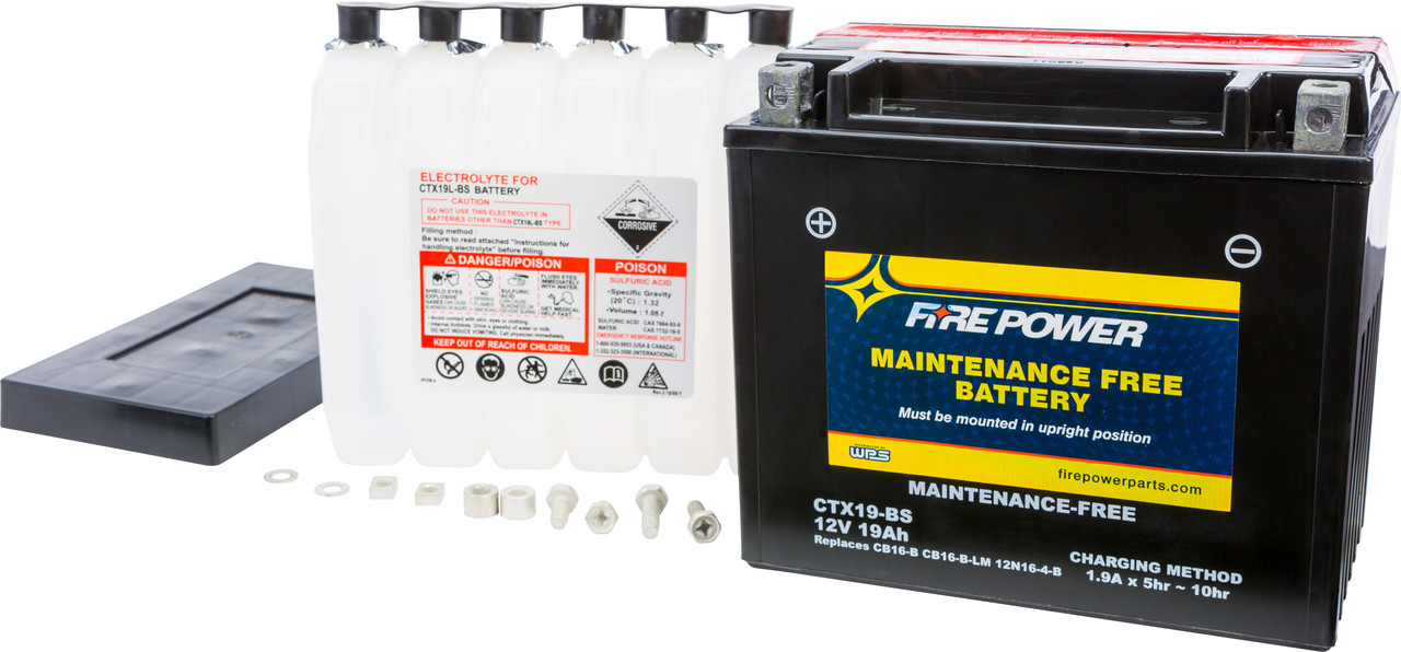 Fire Power #CTX19-BS - Battery Ctx19-bs Maintenance Free