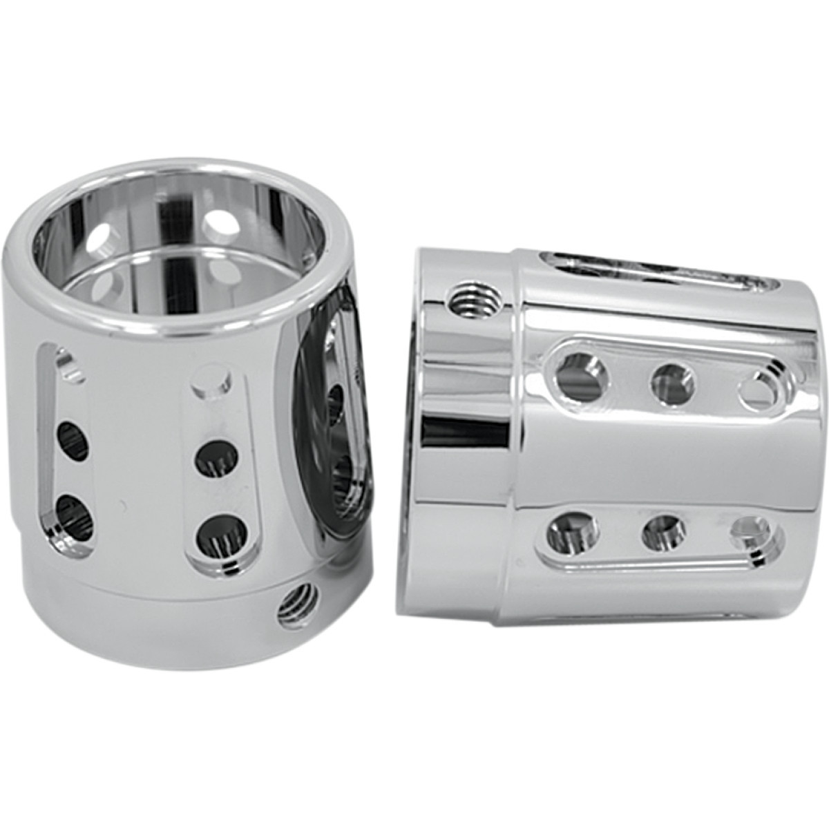 Avon Grips #AXL-GAT-CH - Front Axle Nut Cover - Chrome - Gatlin - 1"