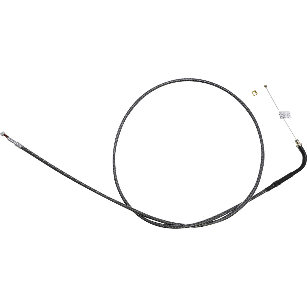Magnum Shielding #74218 - KARBONFIBR Braided Idle Cable - 47-1/2"