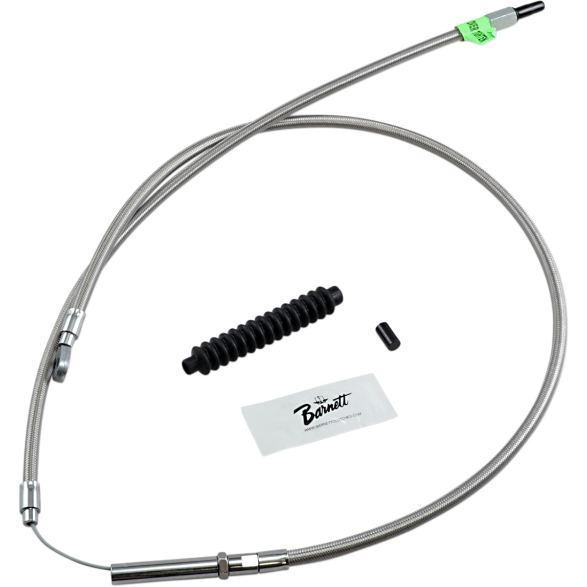 Barnett #1023010022HE - High-Efficiency Stainless Steel Clutch Cable for Harley-Davidson - Standard - '86-'03 XLH