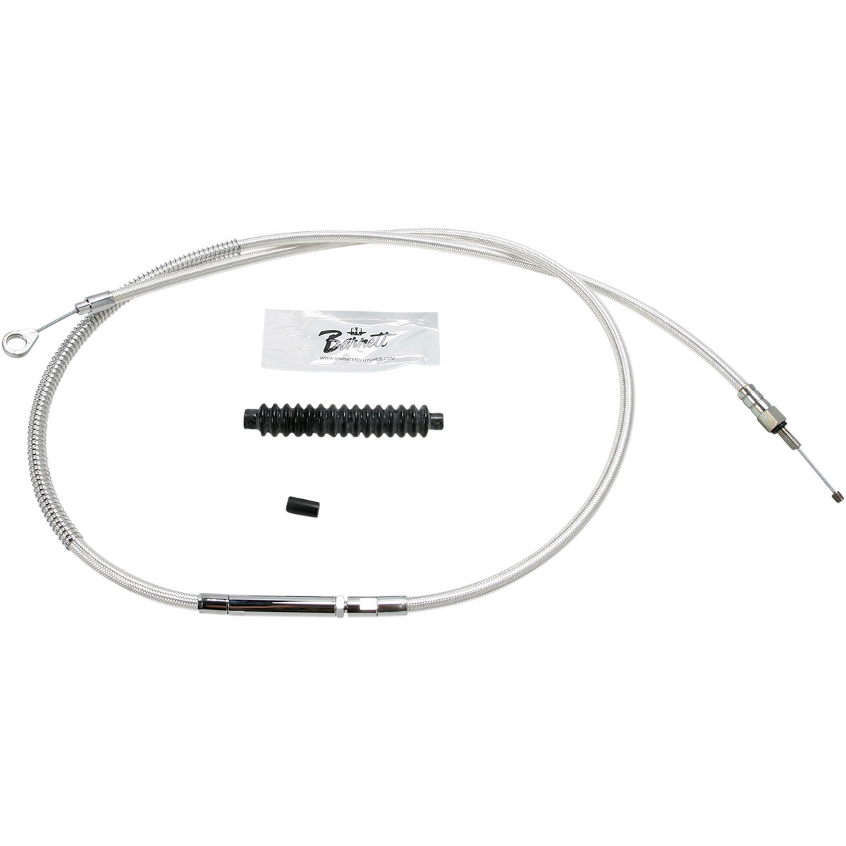 Barnett #1063010005HE3 - High-Efficiency Platinum Series Clutch Cable - +3" - Touring