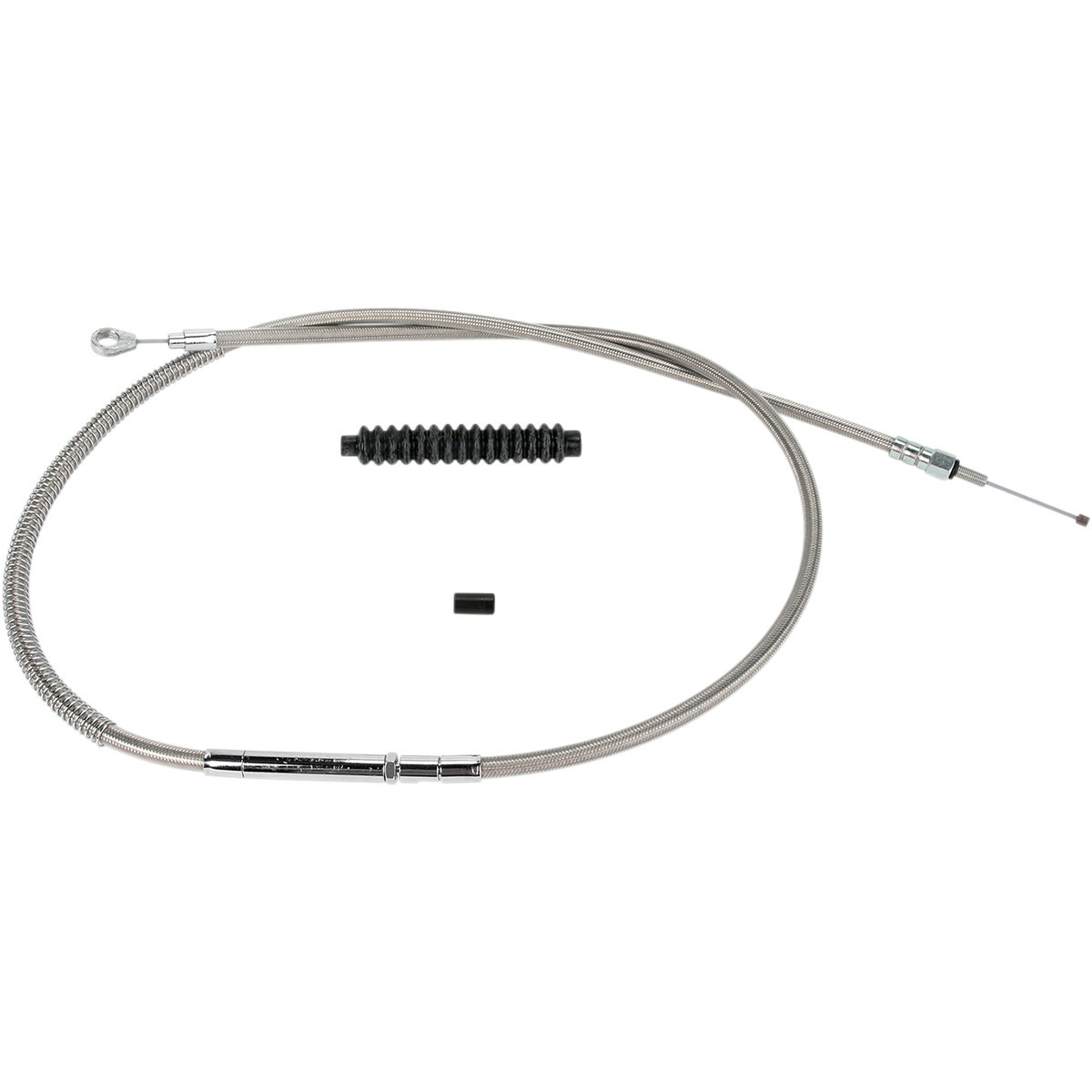 Barnett #1023010010HE - High-Efficiency Stainless Steel Clutch Cable for Harley-Davidson - Standard - '87-'99