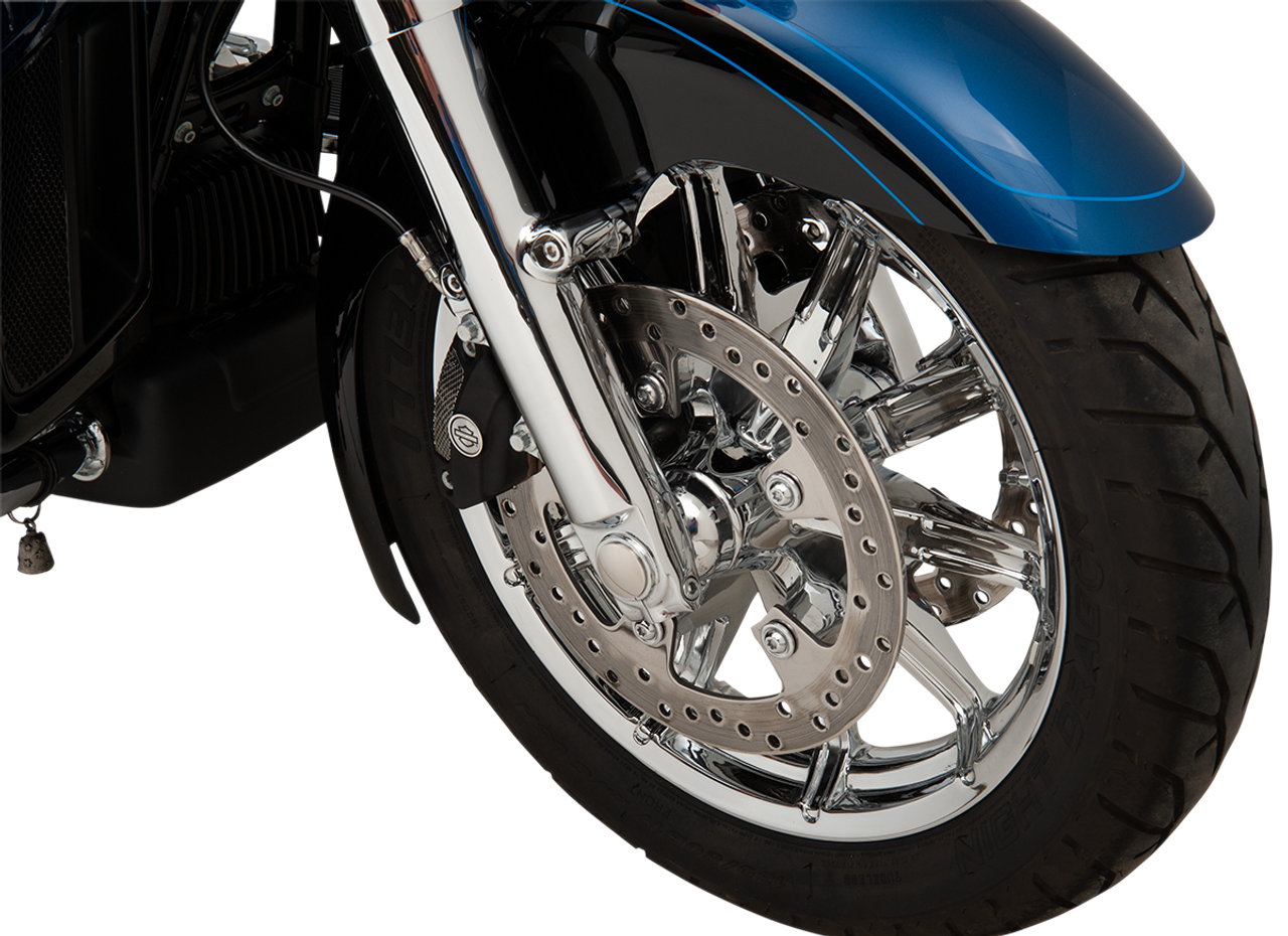 Klock Werks #KWS-01-1012 - Axle Kit - Flush Mount - Front - Black w/Polished End Caps