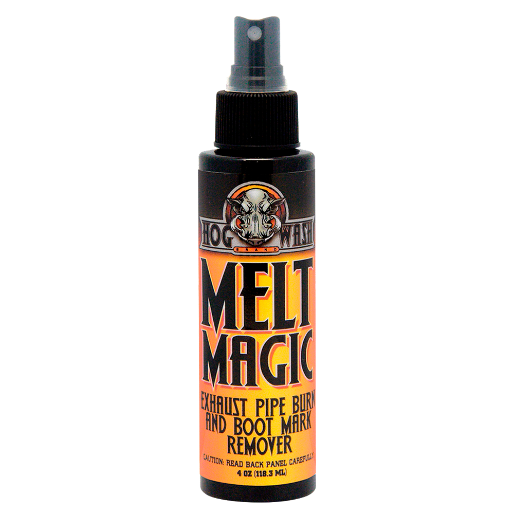 HOG Wash #HW0988 - Melt Magic Exhaust Pipe Burn AND Boot Mark Remover 4OZ