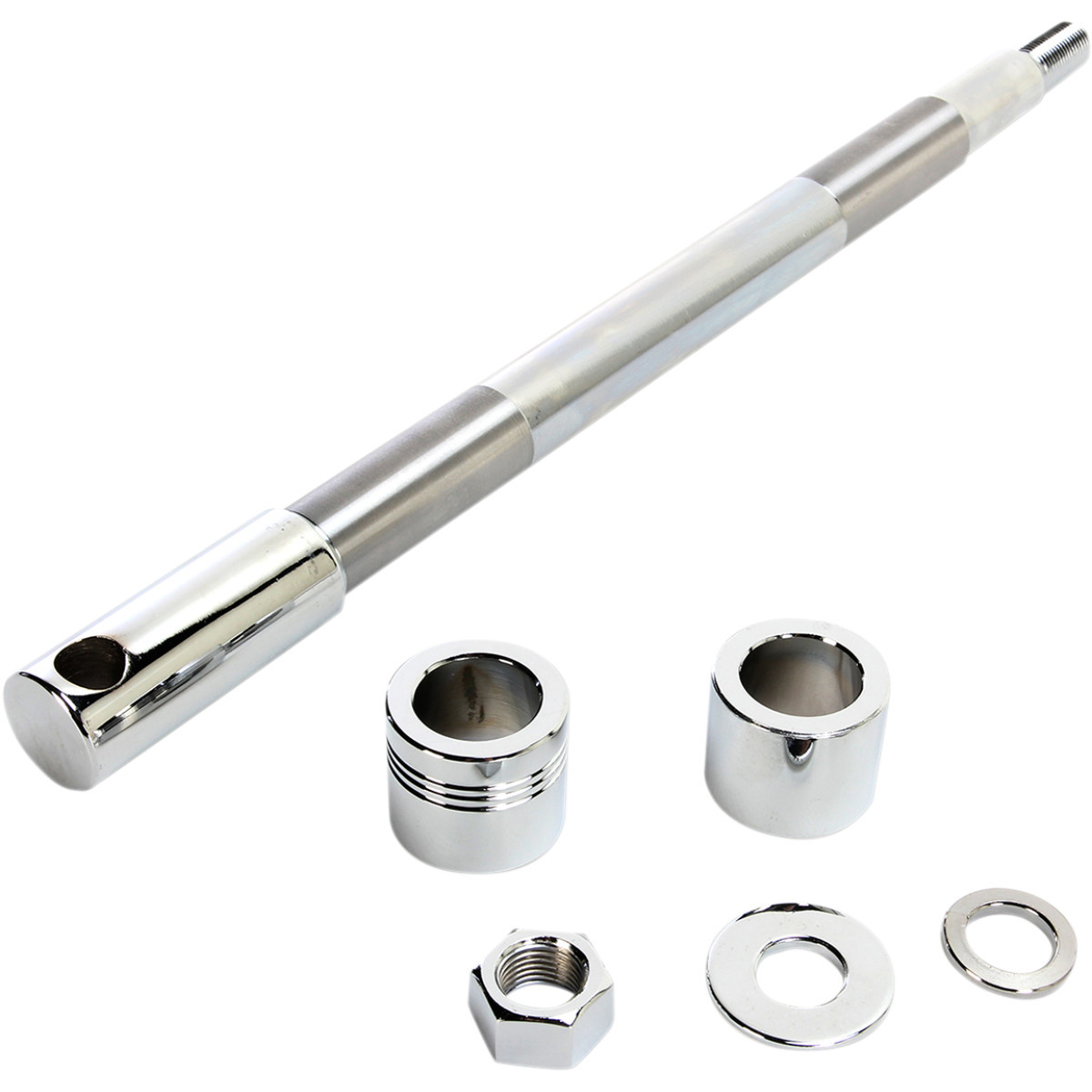 Drag Specialties - Axle Kit - Front - Chrome - '00-'06 Softail/Dyna