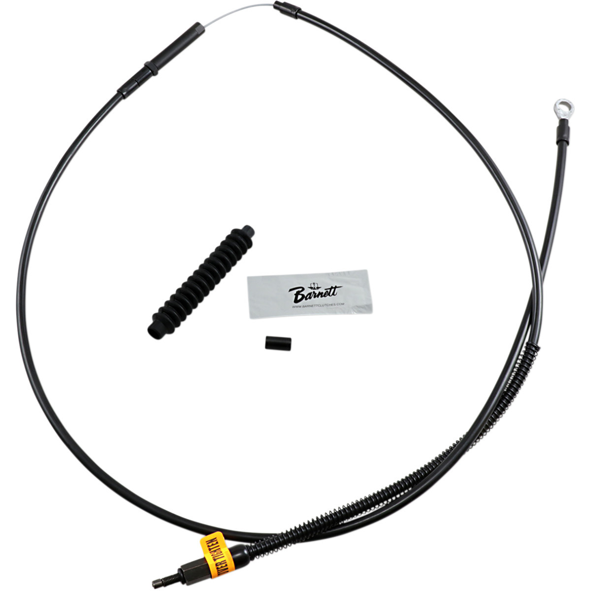 Barnett #1313010007HE6 - High-Efficiency Stealth Clutch Cable - +6" - '96-'07 Dyna/Softail