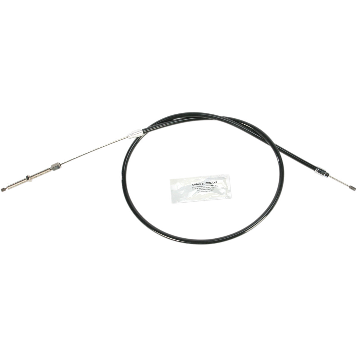 Barnett #1013010015 - High-Efficiency Black Vinyl Clutch Cable - Standard - '71-'85 Sportster