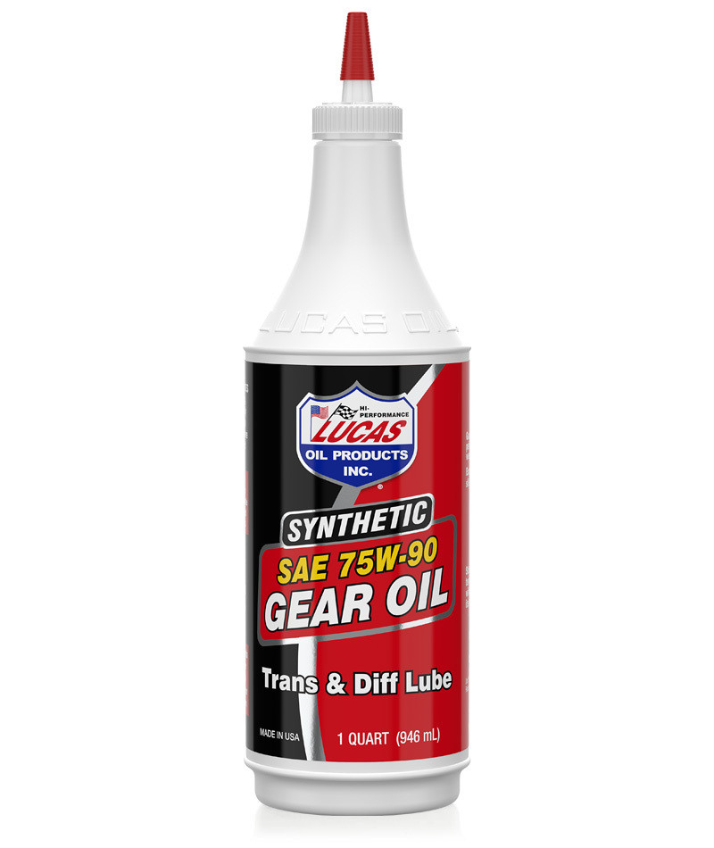 Lucas #10047 - Synthetic Gear OIL 75w90 1 QT (12/Case Sold EA)