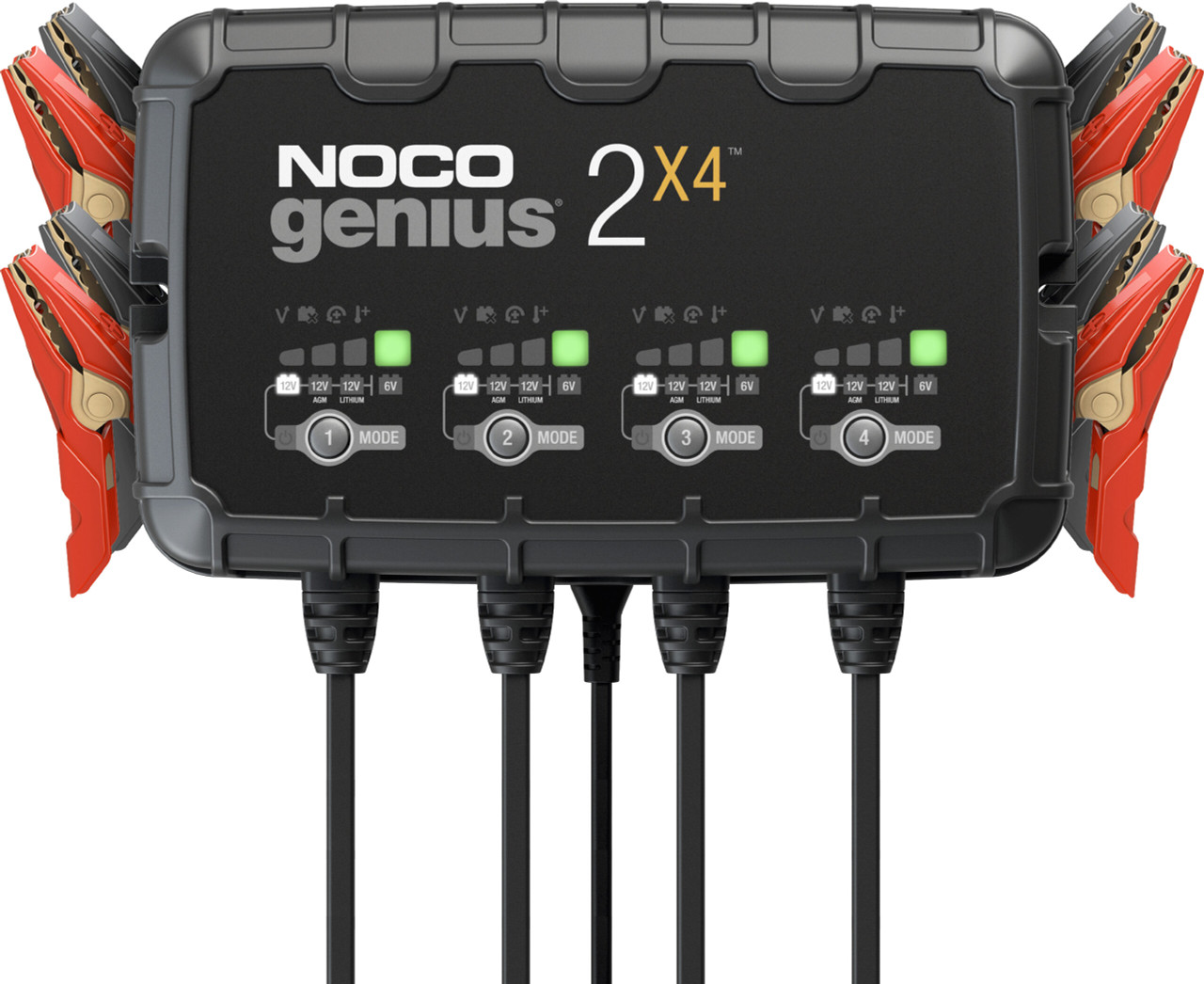 ノコノコページ② NOCO GENIUS2X4 4-Bank, 8-Amp (2A per bank) Battery Charger
