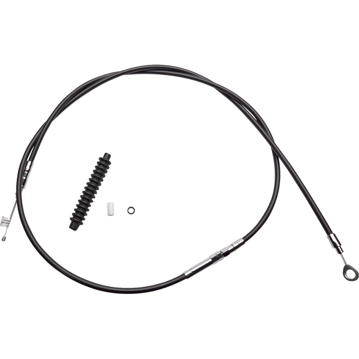 Drag Specialties - High-Efficiency Black Vinyl Clutch Cable - 80"