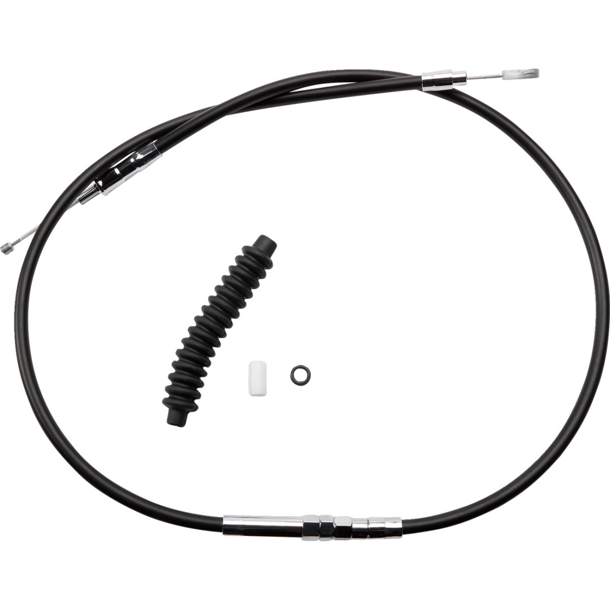 Drag Specialties - High-Efficiency Black Vinyl Clutch Cable - 50"