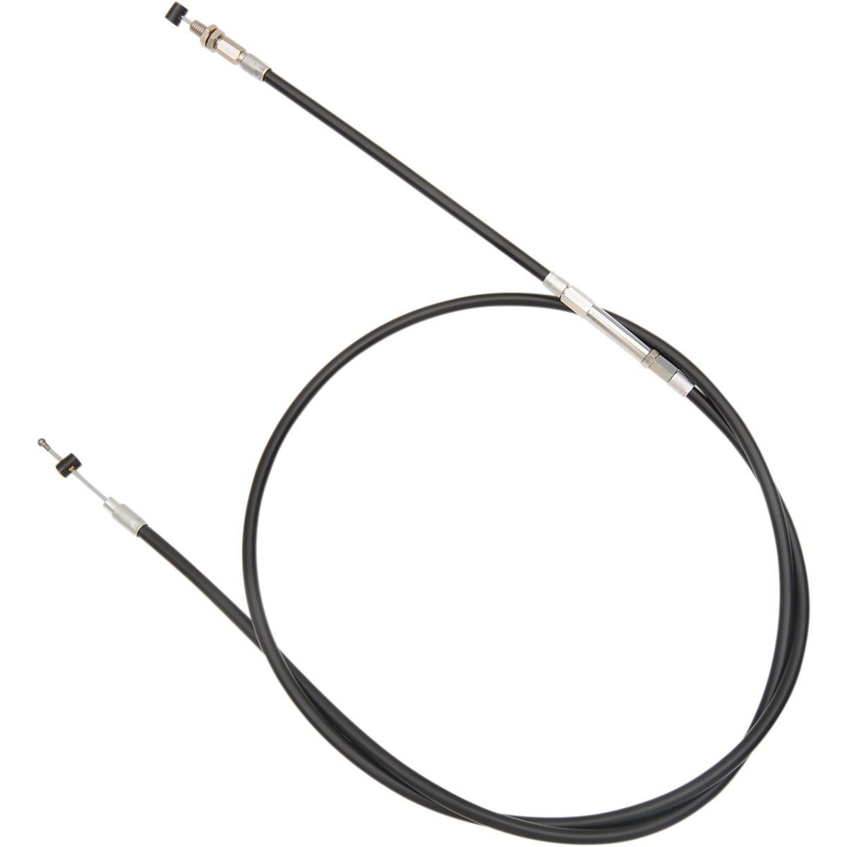 Barnett #101401000506 - Black Vinyl Clutch Cable - +6" - Indian