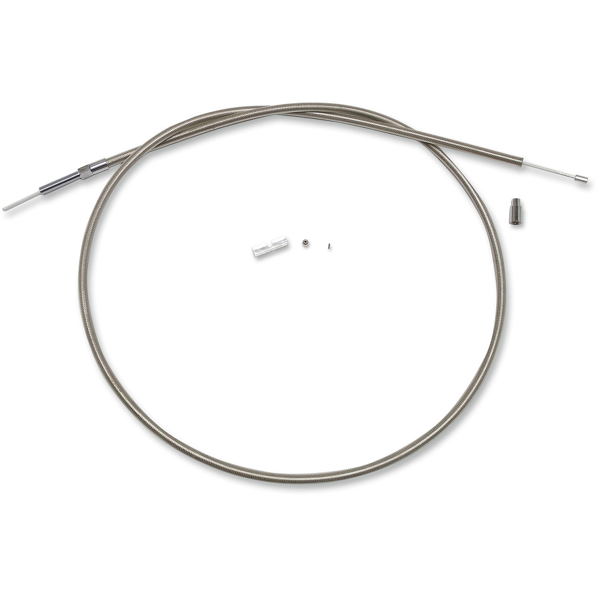Magnum Shielding #398721 - BYO™ Build Your Own™ Clutch Cable Kit - 74" - Big Twin - Braided Stainless Steel
