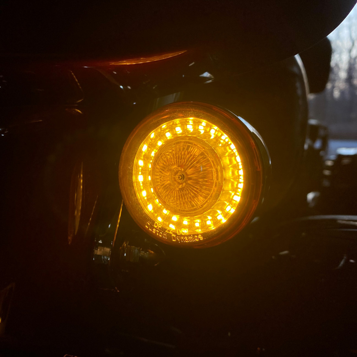 Custom Dynamics #PB-AA-57-A - Turn Signal - Amber Lens