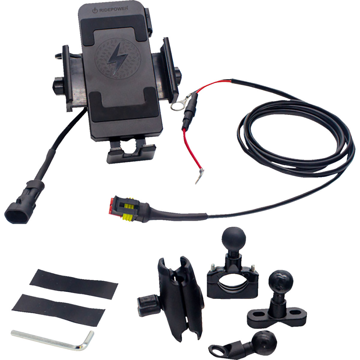 Ridepower #RPINDTVMOUNTQD - Phone Charging Mount - Quick Disconnect - Ball Mount