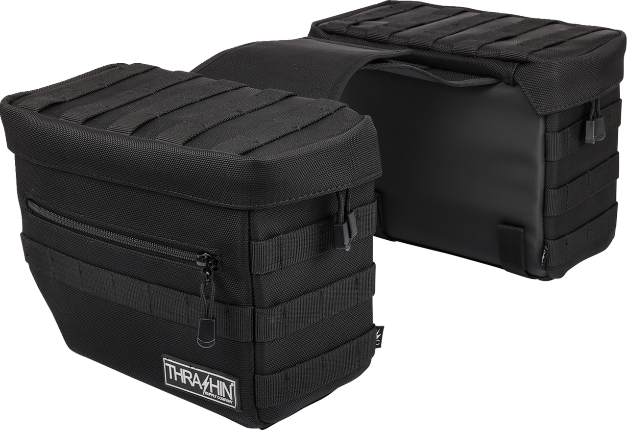 Thrashin #TSB-0006 - Essential Saddlebags - Black
