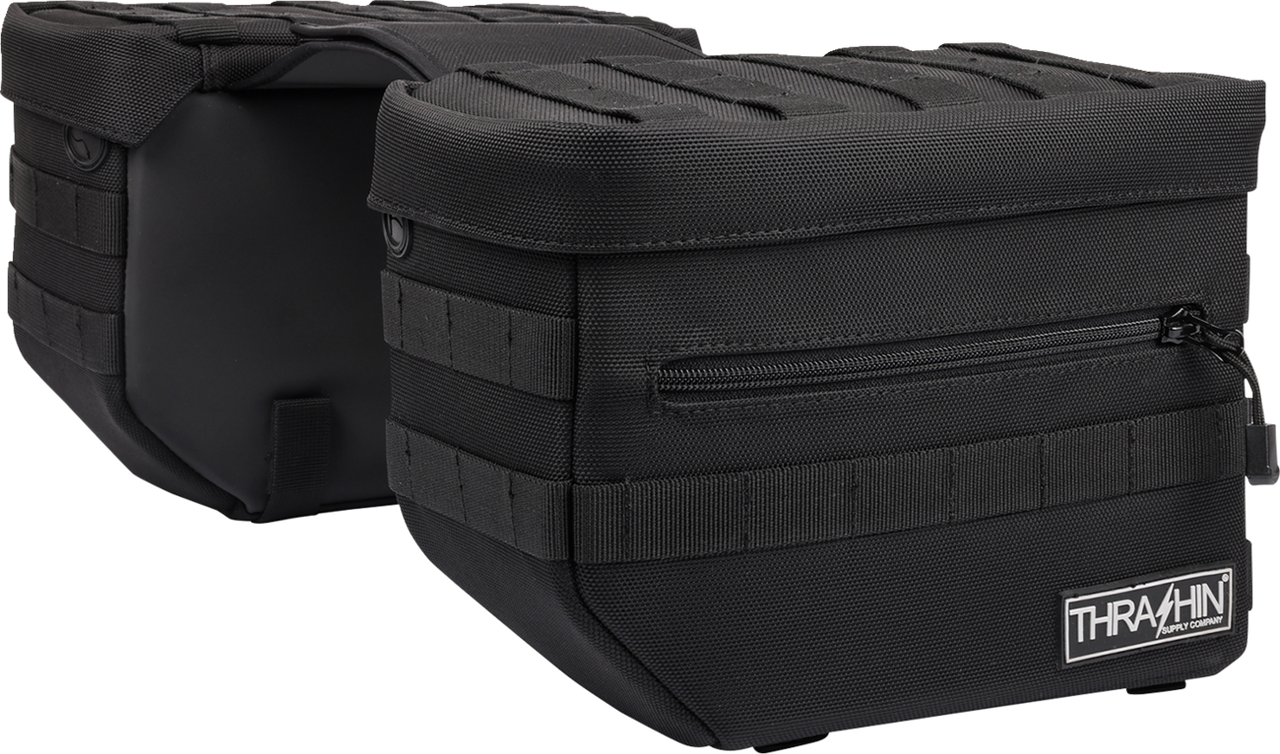 Thrashin #TSB-0006 - Essential Saddlebags - Black