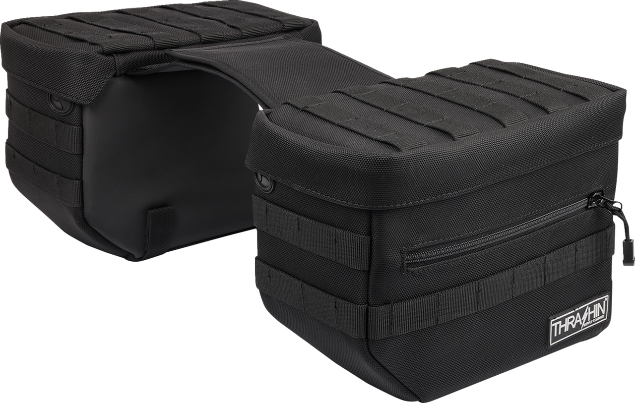 Thrashin #TSB-0006 - Essential Saddlebags - Black