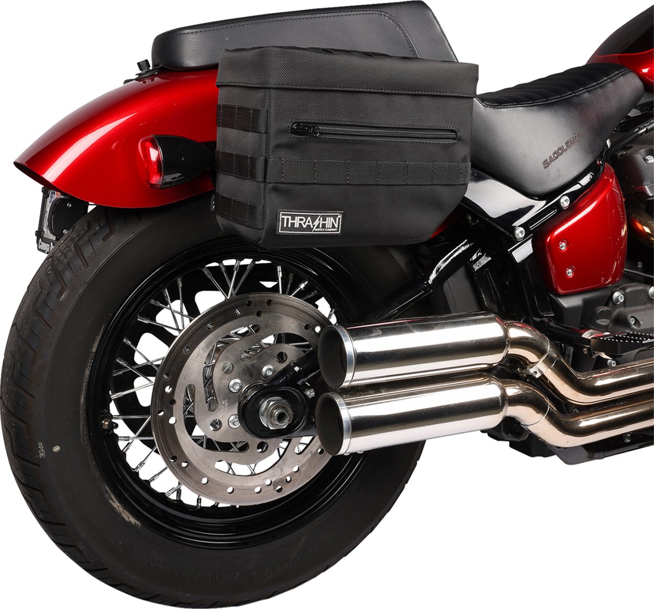 Thrashin #TSB-0006 - Essential Saddlebags - Black