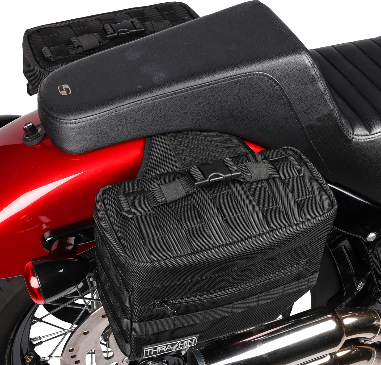 Thrashin #TSB-0006 - Essential Saddlebags - Black