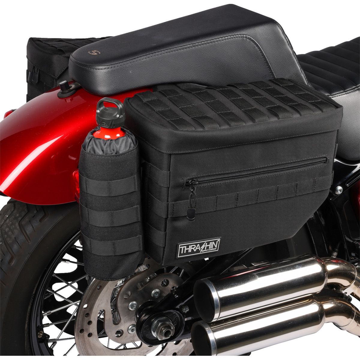 Thrashin Supply CO. #TSB-0007 - Escape Saddlebags - Black