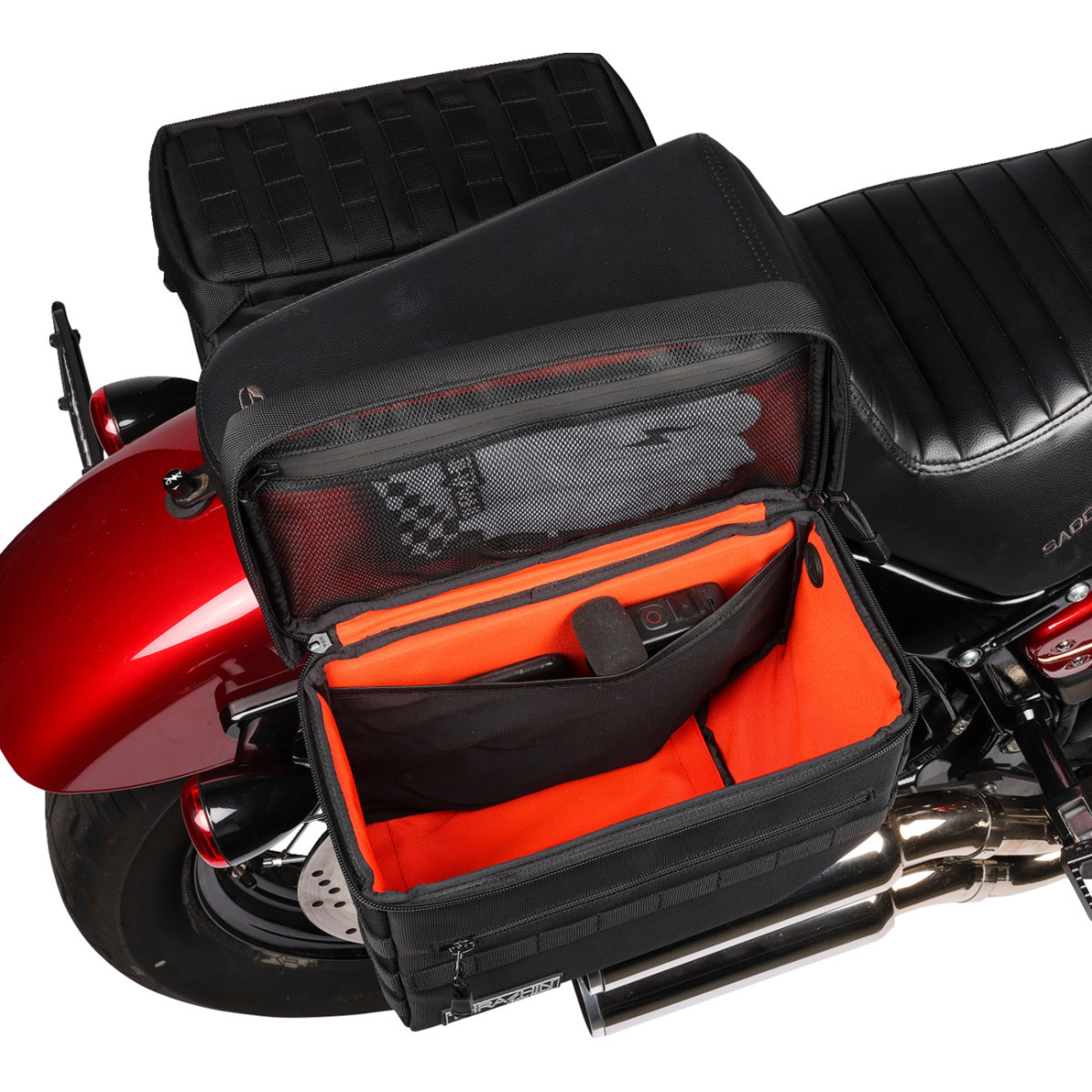 Thrashin Supply CO. #TSB-0007 - Escape Saddlebags - Black