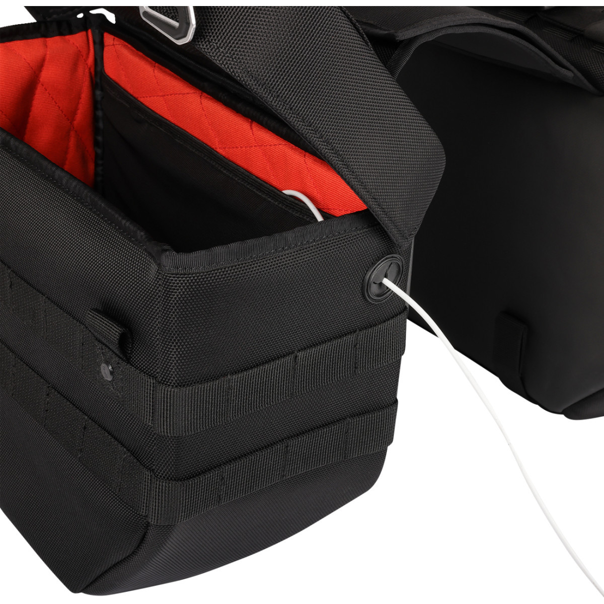 Thrashin Supply CO. #TSB-0008 - Expedition Saddlebags - Black