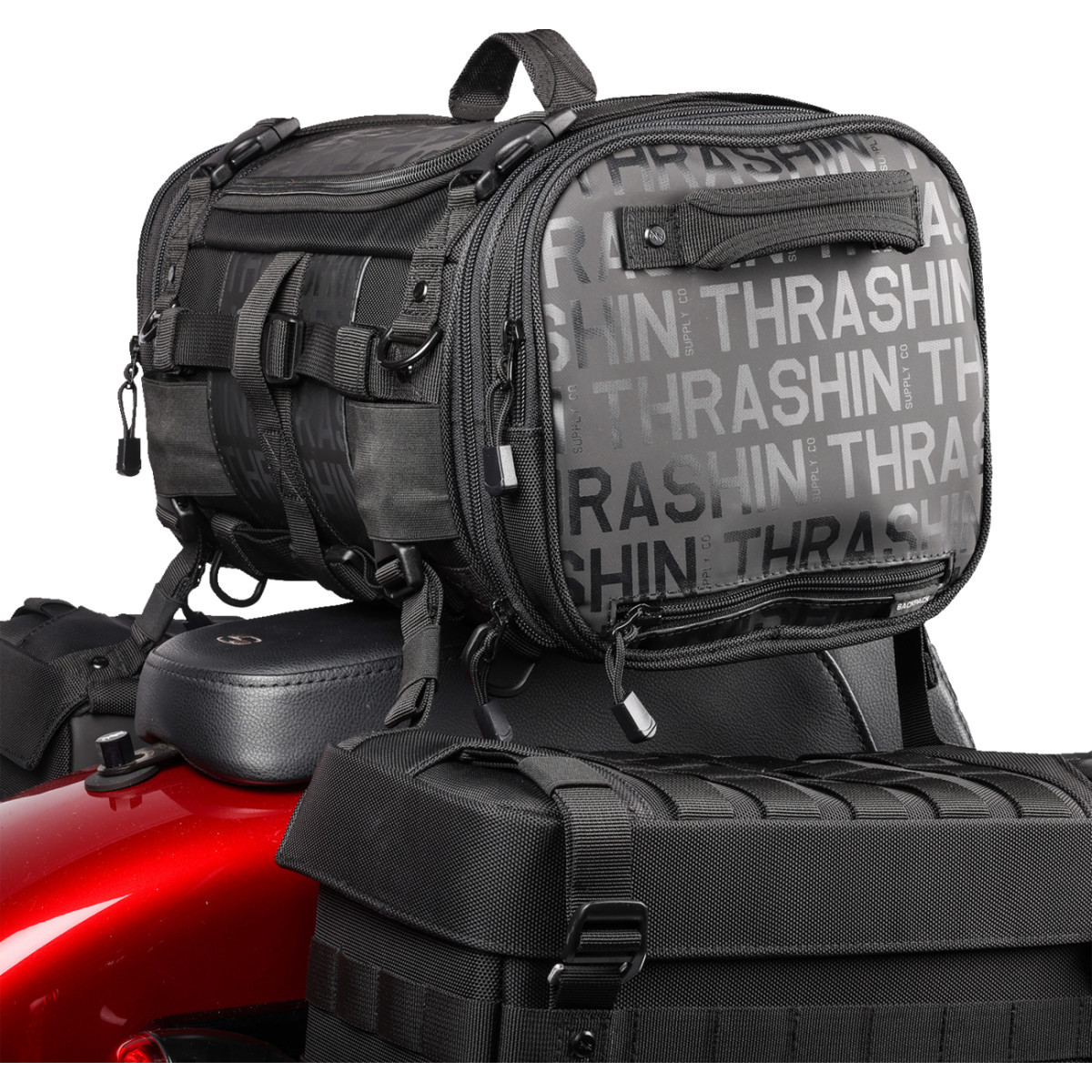 Thrashin Supply CO. #TSB-0009 - Passenger Bag - Black