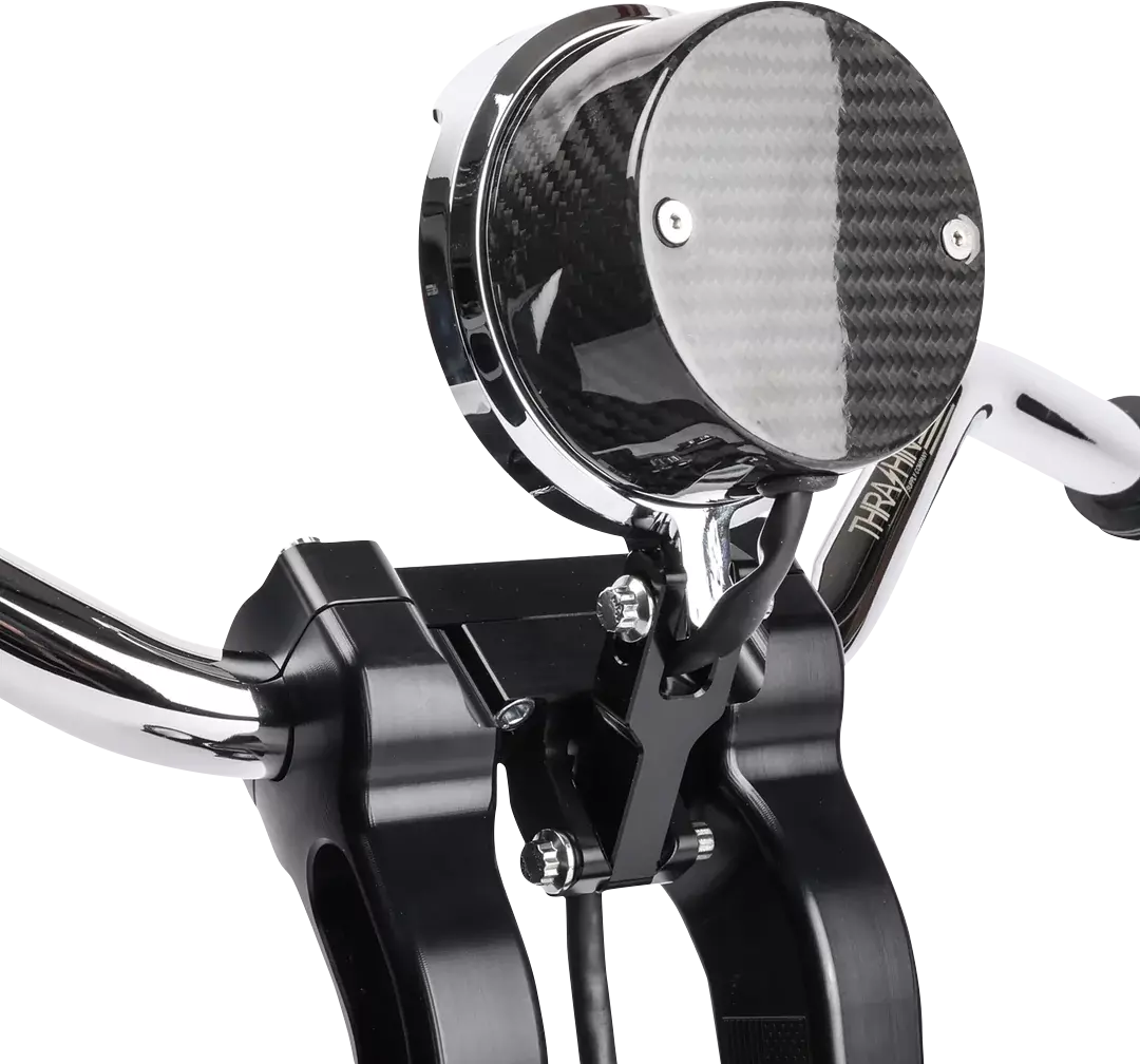 Thrashin #TSC-2710-3 - Gauge Relocation Kit - Chrome